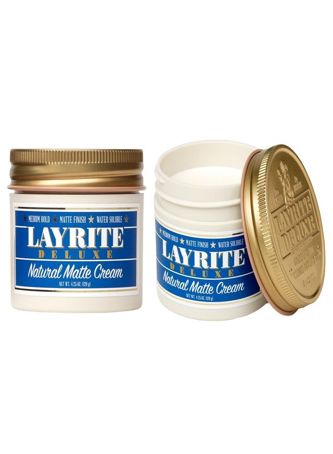 Layrite Deluxe Natural Matte Cream 4.25 of 2 pack - Image 2